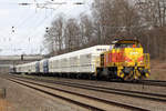 TKSE 542 (275 835-7) am Abzweig Duisburg Lohtarstraße 18.3.2019