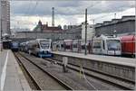 Meridian ET357, BOB VT0006-0008 und BOB Integral in München Hbf.