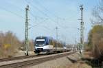 643 850 (Vt725) & 849 (Vt723) & 848 (Vt720) am 03.04.11 in Mnchen-Fasangarten