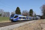 430 315 am 28. März 2022 bei Übersee am Chiemsee.