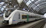 Coradia Continental 2 1440 716 der MRB - Mitteldeutsche Regiobahn abfahrbereit im Dresdner Hbf. am 30.05.18