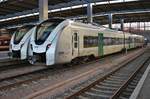 1440 832-2 trifft am 12.11.2018 in Chemnitz Hauptbahnhof auf 1440 835-5 als RB45 (RB74154) nach Elsterwerda.