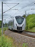 1440 705 der MRB war hier in der Nähe des sächsischen Eisenbahnmuseums in Chemnitz-Hilbersdorf unterwegs.