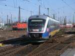 Der MRB Desiro VT 564 verlie,am 26.Mrz 2012,den Leipziger Hbf nach Wurzen.