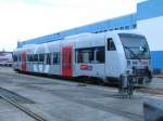 RS1 der Mitteldeutschen Regiobahn am 16.04.2013 in Halberstadt bei der VIS.