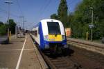 Eine NOB wartet am 24.05.2007 in Elmshorn auf die Abfahrt nach Hamburg-Altona