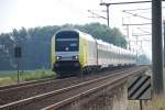 ER 20-011 mit der NOB nach Westerland bei Glckstadt am 07.08.08