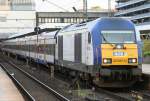 Die DE2000-02 der NOB steht mit einem zug nach Westerland in Hamburg Altona am 29.05.2010