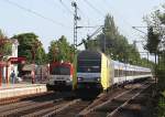 ER 20-012 mit NOB 81722 von Hamburg-Altona nach Westerland bei der Ausfahrt aus Elmshorn am 09.07.2013