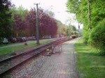 Ein NOB Desiro verlsst Heide im Februar 2003 in Richtung Husum.