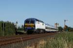 251 010 mit NOB 81720 von Hamburg-Altona nach Westerland in Risum-Lindholm. Der nächste Halt dieses Zuges ist in Niebüll. Fotografiert am 16.07.2015. 