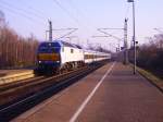 DE 2700-06 erreicht am 24.03.07 Elmshorn.