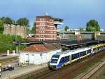 Der Blick auf die untere Ebene vom Osnabrcker Hbf.