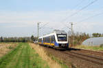 NordWestBahn VT 648 424 // Kaarst (Bahnstrecke Neuss - Krefeld) // 14.