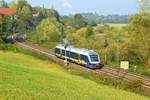 LNVG 648 189/689, vermietet an NWB (VT 648 189), als RB 77 (82972)  Weser-Bahn  Hildesheim Hbf - Bünde (Westf) (Elze, 24.10.19).