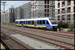 Nordwestbahn VT 648435 wartet hier am 3.8.2020 im HBF Düsseldorf auf seinen nächsten Einsatz.