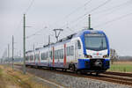 20.01.2023 - Idagroden - Nordwestbahn BR 3428 008 als Regio S Bahn von Wilhelmshaven nach Oldenburg