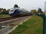 VT 724 der NordWestBahn am 18.10.2008 in Bremen-Aumund