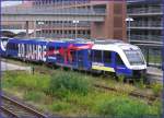 10 JAHRE FR SIE UNTERWEGS Nord-West-Bahn auf Bahnhof Wilhelmshaven.09/09/2010