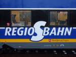 Das Logo des S-Bahn Netz Bremen/Niedersachsen auf einem der neuen 440er, die ab Dezember auf den Linien RS 2-4 zum Einsatz kommen werden.