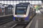 BREMEN, 08.09.2011, VT 517 der NordWestBahn nach Osnabrück Hbf im Bremer Hauptbahnhof

