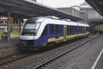 OSNABRÜCK, 08.09.2011, VT 517 der NordWestBahn von Bremen Hbf im Osnabrücker Hauptbahnhof