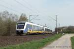 RE10 in Richtung Kleve fhrt am 17. April 2013 um 16:51 Uhr durch Kaarst