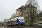 Vom Haltepunkt Paderborn Kasseler Tor wurde 643 307 auf seinem Weg nach Kreiensen abgelichtet.