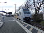 trans regio 460 002-9 als RB 25419 von Köln Messe/Deutz nach Mainz Hbf, am 22.12.2019 in Köln West.