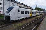 463 303-8 steht am 21.06.2021 als Leerzug im Koblenzer Hauptbahnhof. 