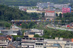 Drei Desiro ML der Trans Regio auf dem Weg nach Mainz.