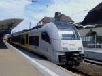 Mittelreihnbahn Transregio 460 517-6 (Siemens Desiro ML) am 02.08.2010 im Hbf Koblenz.