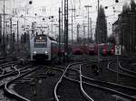 Ein ET 460 von Trans Regio Mittelrheinbahn im Gleisvorfeld des Mainzer Hbf am 30.10.12