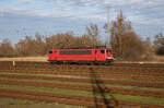 MAED 155 183 am 28.01.2023 im rostocker Seehafen.