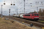 MAED 155 183 am 06.02.2023 im rostocker Seehafen.