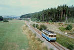 Esslinger T5 zwischen DB-Bahnhof Trossingen und Bahnhof Trossingen-Stadt.