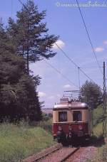 T3 am 11.7.'03 auf dem Weg zum Trossinger Stadtbahnhof.