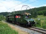 T 2 in voller Fahrt nach Trossingen Bahnhof am 05/07/09.