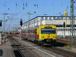 Triebwagen der Taunusbahn TSB / HLB in Frankfurt/Main Hbf; 24.08.2009  