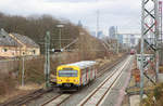 VHT / TSB VT2E (genaue Fahrzeugnummer unbekannt) als RB 12  Frankfurt (Main) Hbf - Königstein im Taunus // Frankfurt (Main) // 8. März 2018