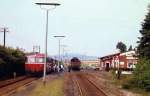 berholung im Bahnhof Werheim.