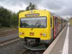 Im Bahnhof Usingen endete mein kleiner Ausflug und ich hatte noch einmal Gelegenheit den VT2E-Triebwagen zu fotografieren, der mich hier her gebracht hat (25.