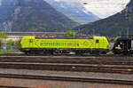 Die 192 553-5 von TXL bei der Ausfahrt aus dem Bahnhof Kufstein am 03.05.17 