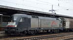 TXL mit dem MRCE Taurus ES 64 U2-029  [NVR-Number: 91 80 6182 529-8 D-DISPO] und Ganzzug Schiebewandwagen am 31.03.18 Bf.