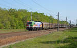 193 640 schleppte am 19.05.19 den TX-Papierzug von Rostock nach Italien durch Burgkemnitz Richtung Bitterfeld.