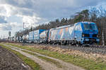 Northrail/TXL 192 009  Railfanatics  am 13.03.2020 bei Eglharting 