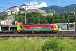 TX Logistik 193 557-6 am 10.08.20 in Kufstein vom einem Parkplatz aus fotografiert