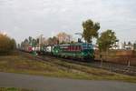 ELL/TX Logistik Siemens Vectron 193 266-4 am 08.11.20 in Darmstadt Kranichstein 