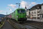 Railpool/TX Logistik Siemens Vectron 193 996-6 mit KLV Zug am 09.01.21 in Rüdesheim 