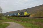 TX Logistik Siemens Vectron 193 556-8 mit KLV Zug in Wernfeld am 01.05.21